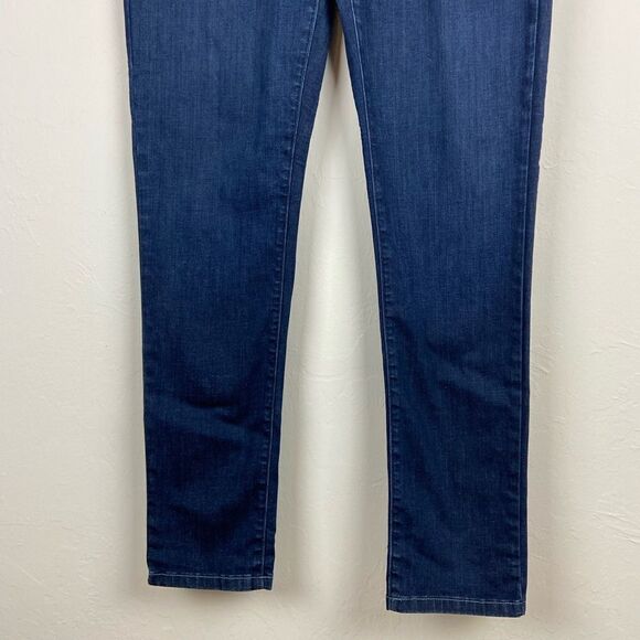 Eileen Fisher Organic Cotton Stretch Straight Ankle Jean - Picture 5 of 8